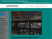 Tablet Screenshot of laglasspipe.com